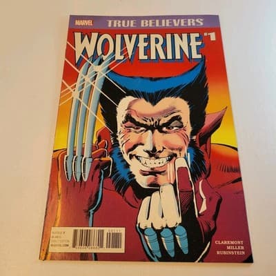 True Believers Wolverine #1 2017 Reprint of Classic Claremont Miller Story - Thumbnail 2