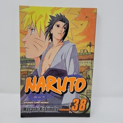 NARUTO Manga Vol 38 English Shonen Jump Anime Graphic Novel Book - Image 1