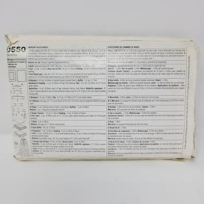 Simplicity 0550 4627 Winnie Pooh Baby Nursery Crib Classic Disney pattern UNCUT - Thumbnail 6