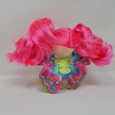 DISTROLLER Cheekie Fairy Lob Doll Chiquity Boom Town Pink Hair Wings Toy RARE - Thumbnail 5