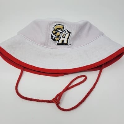 San Antonio Missions SA Logo Bucket Hat Red White MiLB Baseball Fan Hat - Thumbnail 10