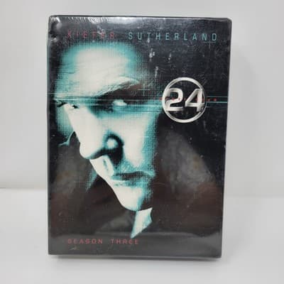 24 Season 2 DVD 7 Disc Collector Edition Kiefer Sutherland NEW SEALED - Thumbnail 2