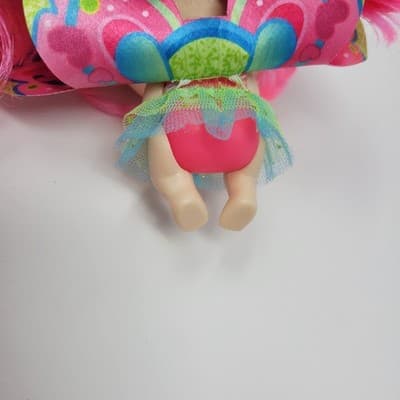 DISTROLLER Cheekie Fairy Lob Doll Chiquity Boom Town Pink Hair Wings Toy RARE - Thumbnail 7