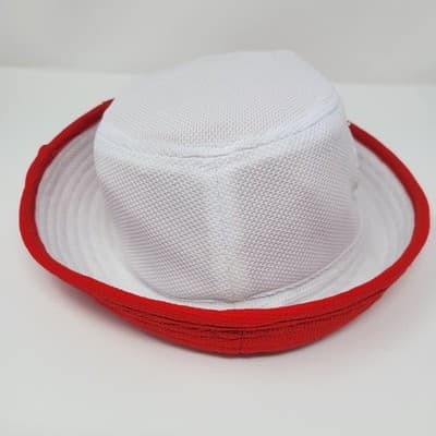 San Antonio Missions SA Logo Bucket Hat Red White MiLB Baseball Fan Hat - Thumbnail 6