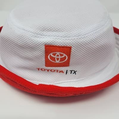 San Antonio Missions SA Logo Bucket Hat Red White MiLB Baseball Fan Hat - Thumbnail 5