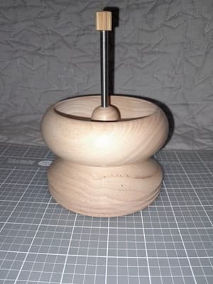Bead Spinner Premium Hardwood: The Ultimate Tool for Effortless Bead Stringing - Image 1
