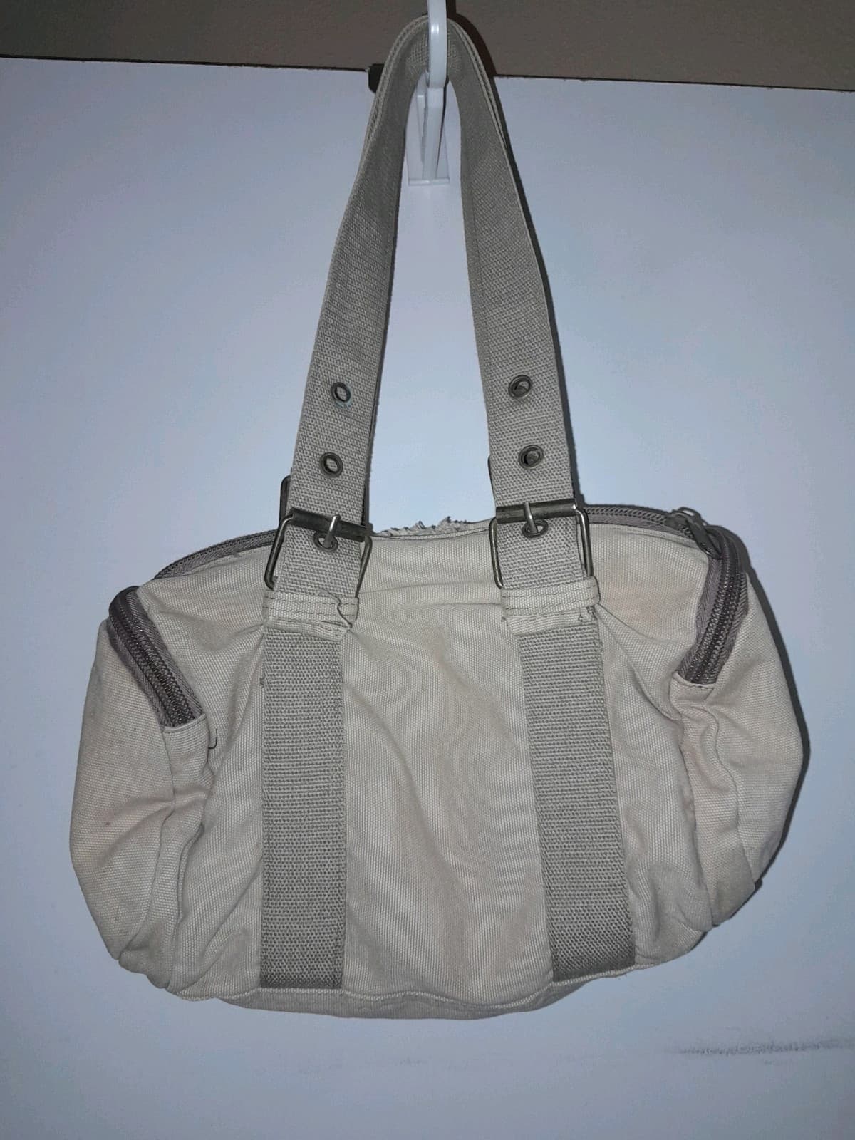 RARE Y2K Diesel style Avant Garde Distressed Purse Tote Bag Dare To Be Different - Thumbnail 8