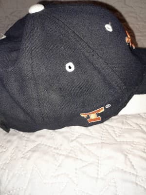 The Authentic University of Texas Longhorns Black & White Big T Hat Cap - Thumbnail 6