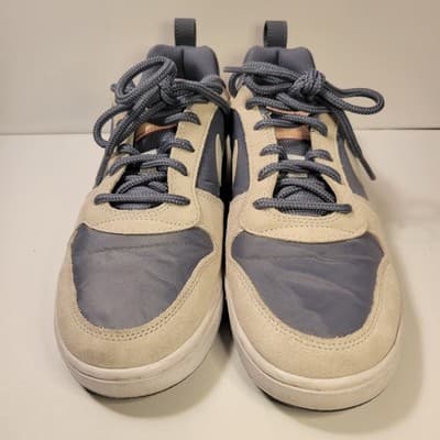 Nike Court Borough Low 2 SE Armory Blue Pink Women's 8 Suede Sneakers 861533-400 - Thumbnail 6