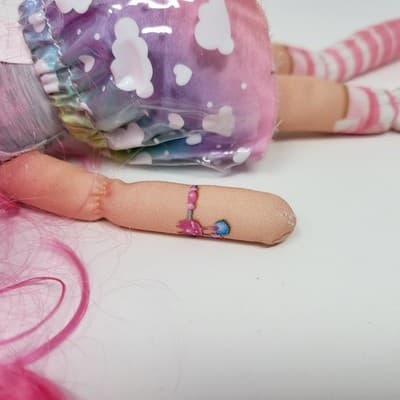 Dream Seekers Bella Doll 14” Pink Hair Fairy Wings Moose Toys Plush Fashion Doll - Thumbnail 10