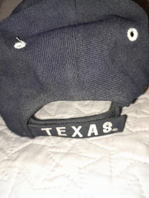 The Authentic University of Texas Longhorns Black & White Big T Hat Cap - Thumbnail 5