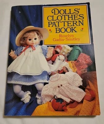 Dolls’ Clothes Pattern Book + Doll Crafter Heirloom Dress Pattern Bundle - Thumbnail 2