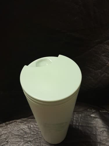 Starbucks Recycled Eco-friendly Matte Mint Green Tumbler Travel Mug 16 oz - Thumbnail 3