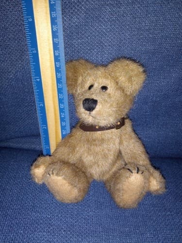 The Boyds Collection JB Bean Series Teddy Bear Studded Collar 1985-96 Rare - Thumbnail 3