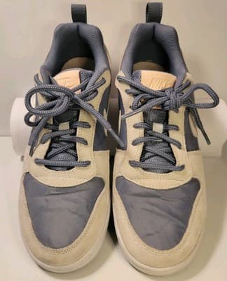 Nike Court Borough Low 2 SE Armory Blue Pink Women's 8 Suede Sneakers 861533-400 - Thumbnail 5