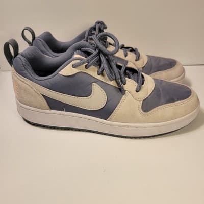 Nike Court Borough Low 2 SE Armory Blue Pink Women's 8 Suede Sneakers 861533-400 - Thumbnail 7