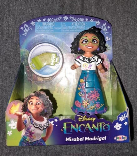 Disney ENCANTO Movie 3" Action Figure MIRABEL MADRIGAL w/ Accordion Jakks New - Image 1