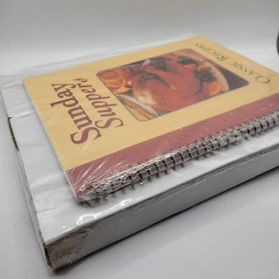 Sunday Suppers Classic Recipes Cookbook with Stand – New Sealed Lot - Thumbnail 5