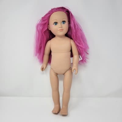 My Life As Shayleigh Posable 18" Doll Pink Hair Blue Eyes - Thumbnail 2