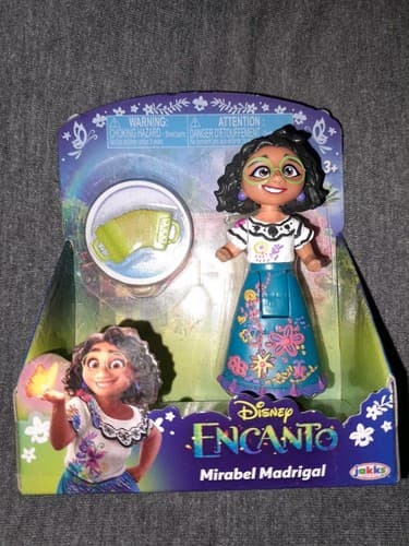 Disney ENCANTO Movie 3" Action Figure MIRABEL MADRIGAL w/ Accordion Jakks New - Thumbnail 2