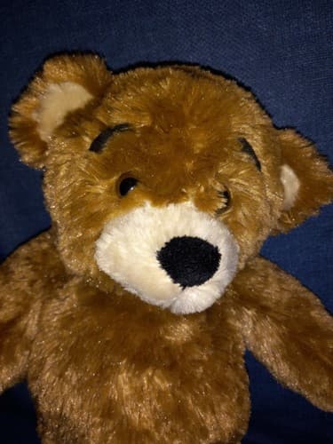 Classic Brown Bear 14” Plush Black Eyes Lovey Classic Style Build A Bear BABW - Thumbnail 2