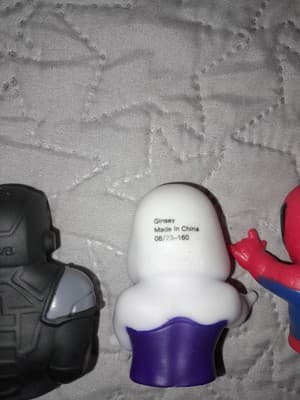 Disney Junior Marvel Spidey And His Amazing Friends 3 Finger Bath Puppets - Thumbnail 4