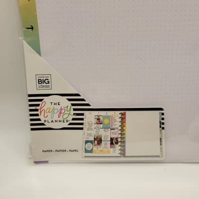 Happy Planner Paper Pack 40 Sheets Dot Grid Refill Me & My Big Ideas MAMBI - Thumbnail 2