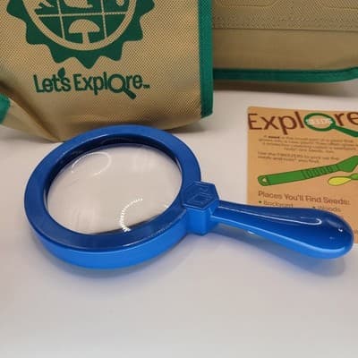 Melissa & Doug Let’s Explore Kids Nature Kit 2x Bag Magnifying Glass Replacement - Thumbnail 3