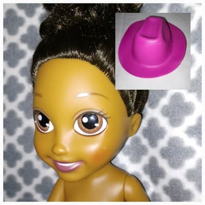 Chelsea & Friends 14" Doll Tamika Mattel African American Barbie Club & Pink Hat - Image 1