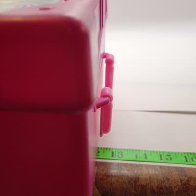 Mattel Barbie Fashion Trunk Hot Pink 8-Doll Storage Case Vanity Mirror - Thumbnail 13