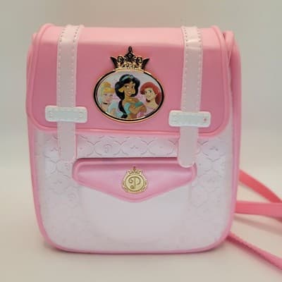 Disney Princess Mini Backpack Traveler Pink Toddler Purse Crossbody Bag - Image 1