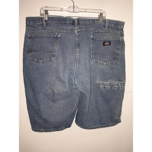 2 Pairs Dickies Workwear Blue Jean Shorts Men's Sz 42 Denim Regular Fit 44x11.25 - Thumbnail 3