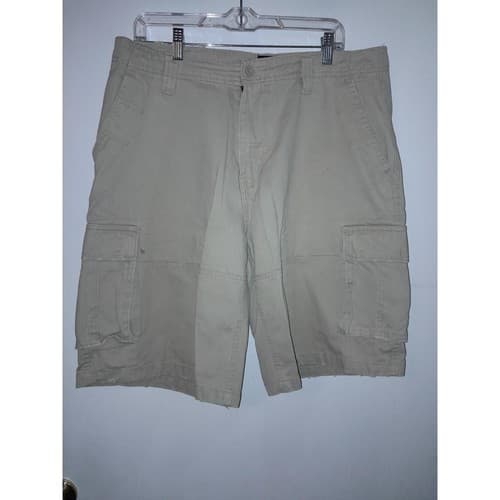 Beverly Hills Polo Club Khaki Shorts Size 36 Property Of BHPC 82 Standard Issue - Thumbnail 6