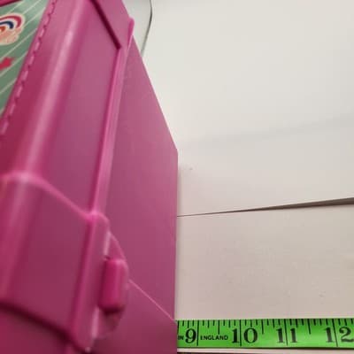 Mattel Barbie Fashion Trunk Hot Pink 8-Doll Storage Case Vanity Mirror - Thumbnail 14