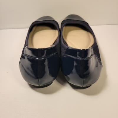 Alfani Step N Flex Cap Toe Ballet Flats Navy Blue Women’s Size 8 Comfort Shoes - Thumbnail 5