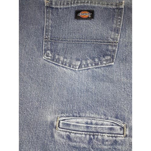 2 Pairs Dickies Workwear Blue Jean Shorts Men's Sz 42 Denim Regular Fit 44x11.25 - Thumbnail 14