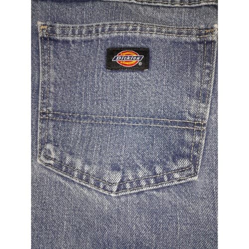 2 Pairs Dickies Workwear Blue Jean Shorts Men's Sz 42 Denim Regular Fit 44x11.25 - Thumbnail 15