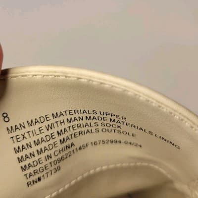 A New Day Cream Mules Women’s Size 8 Slip On Loafers Gold Bit Horsebit - Thumbnail 10