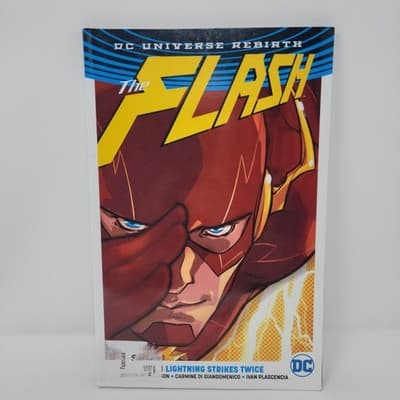 The Flash Volume 1 Lightning Strikes Twice Rebirth Book DC Universe Williamson - Image 1