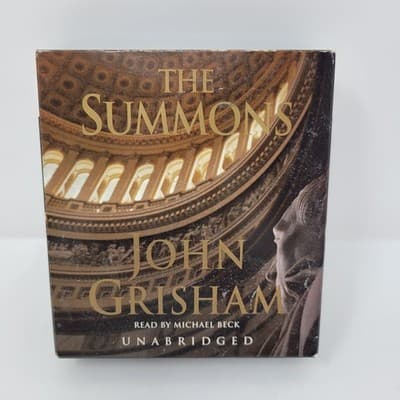 JOHN GRISHAM The Summons Audiobook CD Unabridged Michael Beck 8 Disc Set - Image 1