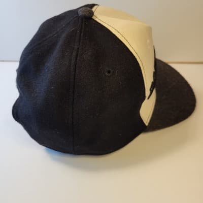 WEIRD Snapback Hat Black Gray White Embroidered Adjustable Cap Wool Blend Unisex - Thumbnail 5
