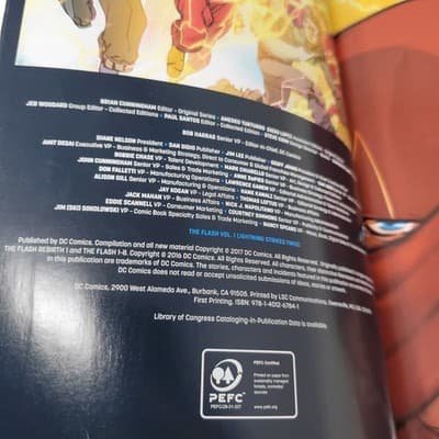 The Flash Volume 1 Lightning Strikes Twice Rebirth Book DC Universe Williamson - Thumbnail 12
