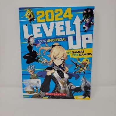 SCHOLASTIC 2024 Level Up Unofficial Gamer Guide Gaming Book Paperback - Thumbnail 2