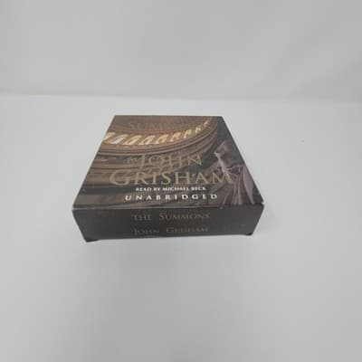 JOHN GRISHAM The Summons Audiobook CD Unabridged Michael Beck 8 Disc Set - Thumbnail 6