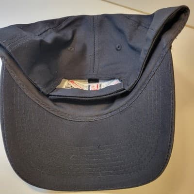 Union Jack WC Swim & Dive Hat Navy Blue Embroidered British Flag Baseball Cap... - Thumbnail 9