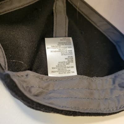 WEIRD Snapback Hat Black Gray White Embroidered Adjustable Cap Wool Blend Unisex - Thumbnail 7