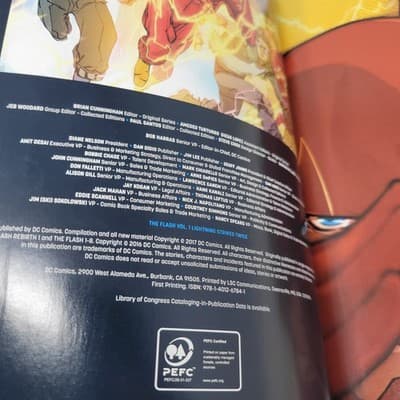 The Flash Volume 1 Lightning Strikes Twice Rebirth Book DC Universe Williamson - Thumbnail 11