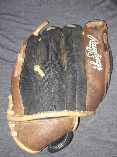 Rawlings Youth Baseball Glove 9 inch Web Pocket Leather - Thumbnail 2