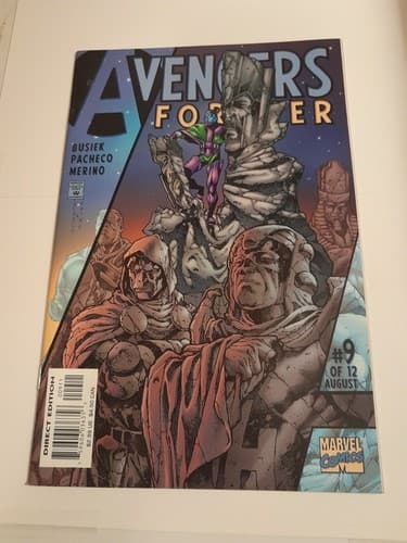 Avengers Forever #9 1999 Marvel Comics Kang the Conqueror Origin Story Busie KEY - Image 1