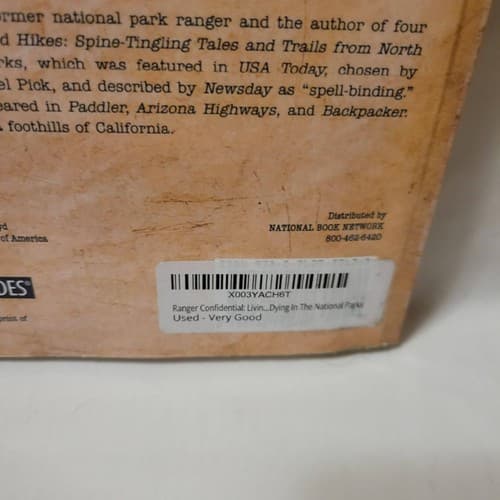 Ranger Confidential Living Working & Dying in the National Parks Andrea Lankford - Thumbnail 5